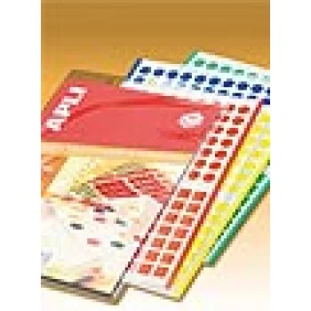 Etiquetes gomets assortits Apli 20f 5156