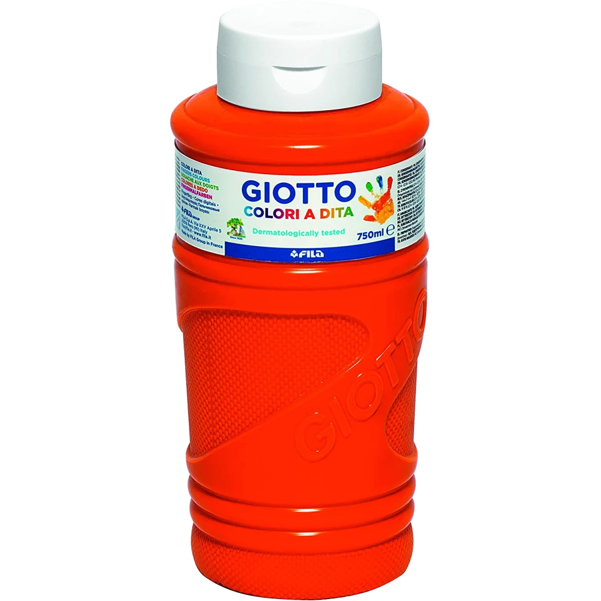 Pintura per dits taronja 750ml Giotto