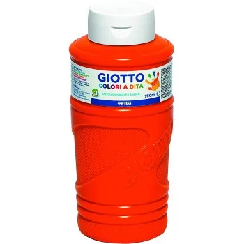 Pintura per dits taronja 750ml Giotto
