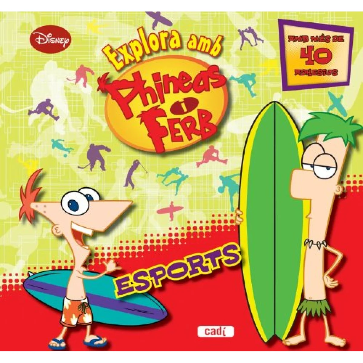 Llibre Explora amb Phineas i Ferb esports Everest