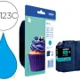 Cartutx tinta original Brother LC-123C cian