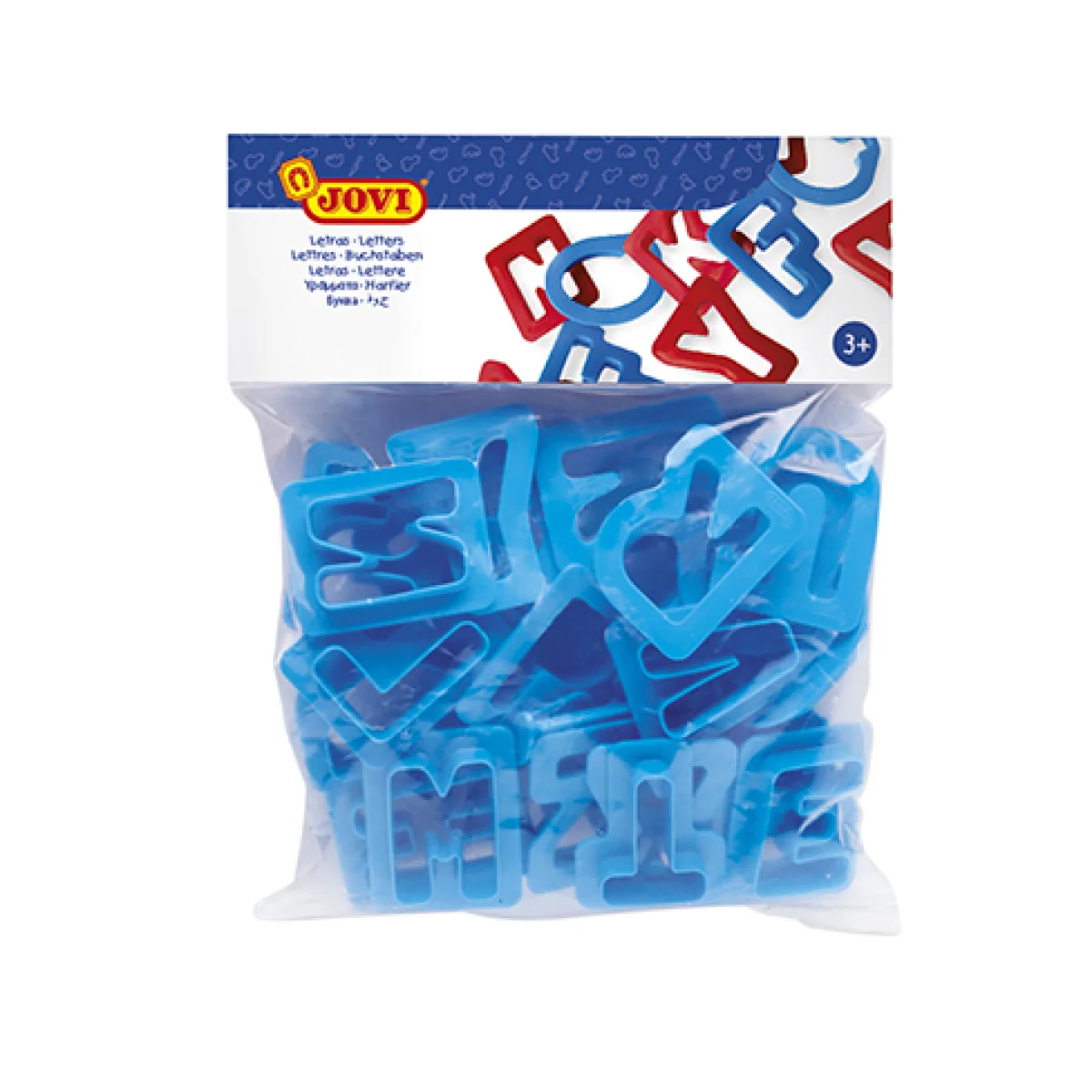 Bossa motlles pasta abecedari Jovi 7A -bossa de 26-