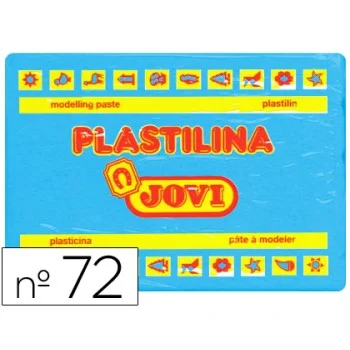 Plastilina blau clar 350g Jovi