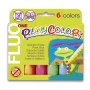 Tempera solida 6 colors 10g Playcolor One Fluo 10431