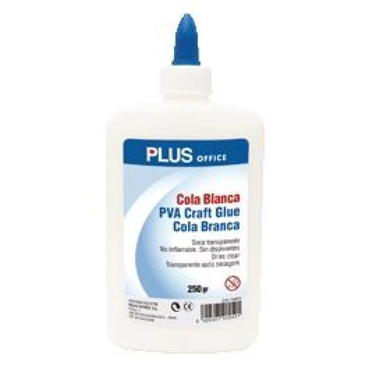 Cola blanca per manualitats 250g Plus 040031