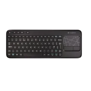 Teclat s/ fil negre Logitech K400 Plus
