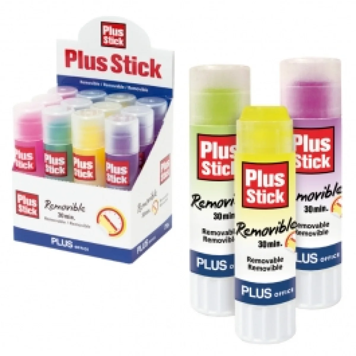 Cola stick 20g Stick Removible Plus 040571