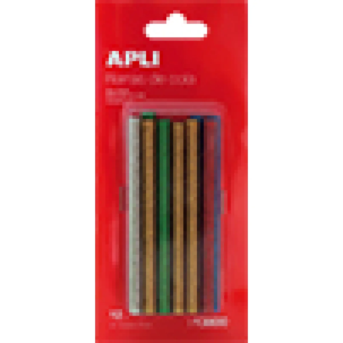 Barres de cola per pistola 13242 purpurina Apli 13800 -p 12-