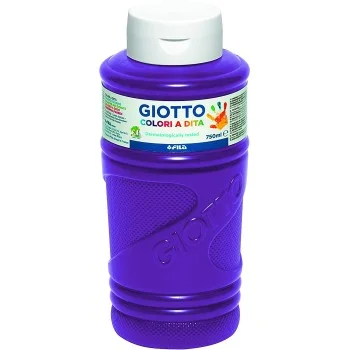Pintura per dits violeta 750ml Giotto