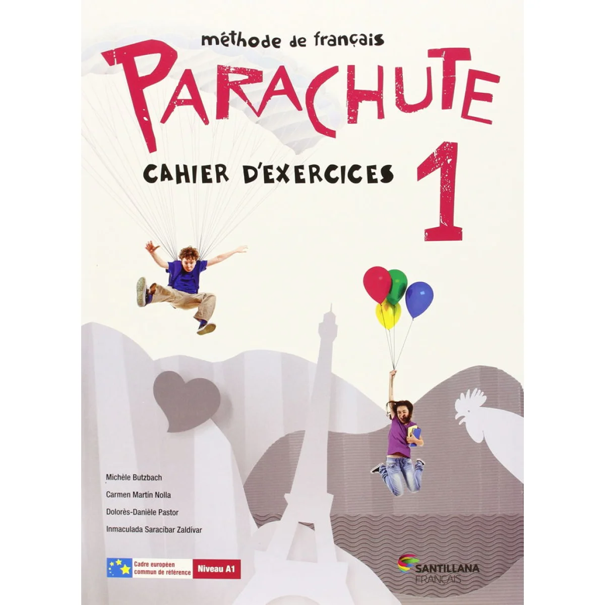 Parachute 1, cahier d'exercices, Santillana