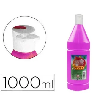 Tempera escolar magenta 1L Jovi