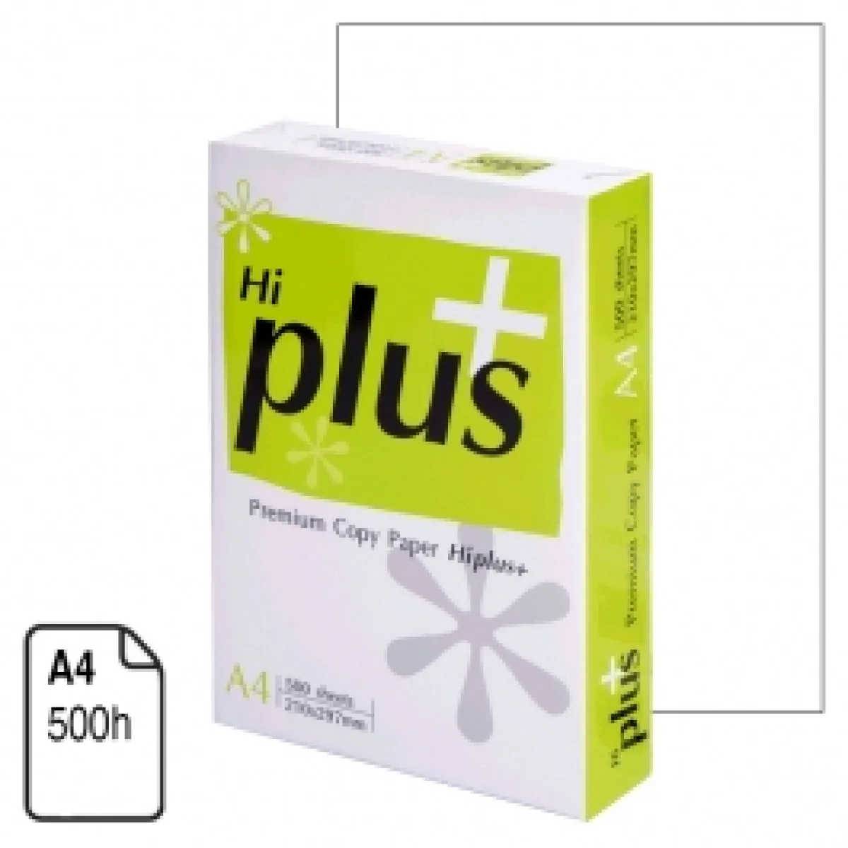 Paper Din A4 75g Hi Plus -resma-