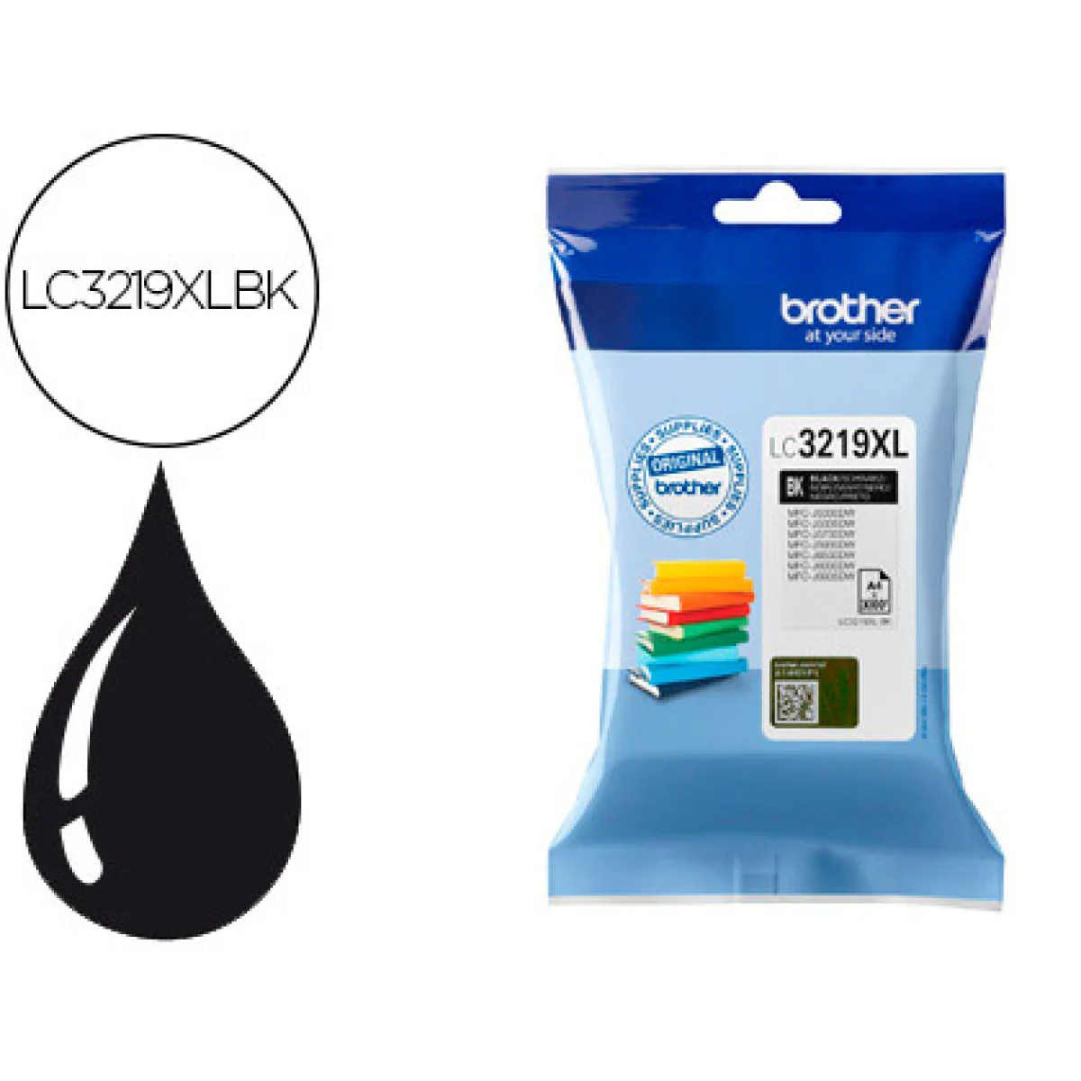 Cartutx tinta original Brother LC-3219XLBK negre