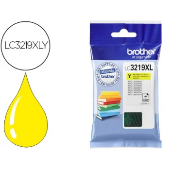 Cartutx tinta original Brother LC-3219XLY groc