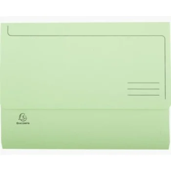 Carpeta a/ butxaca interior A4 210g verd Exacompta