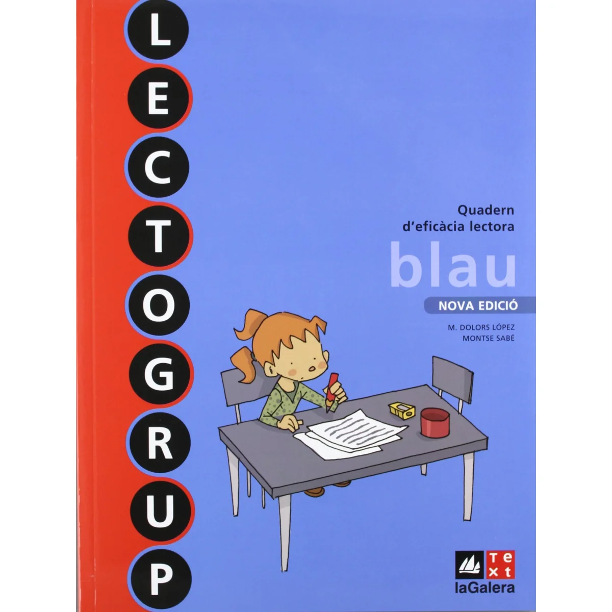 Lectogrup, quadern d'eficàcia lectora blau, Text La Galera
