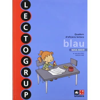 Lectogrup, quadern d'eficàcia lectora blau, Text La Galera