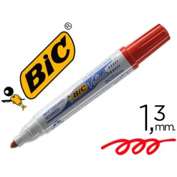 Retolador velleda vermell Bic 1701