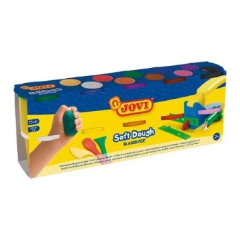 Plastilina 10 colors assortits 110g Jovi Blandiver 410S