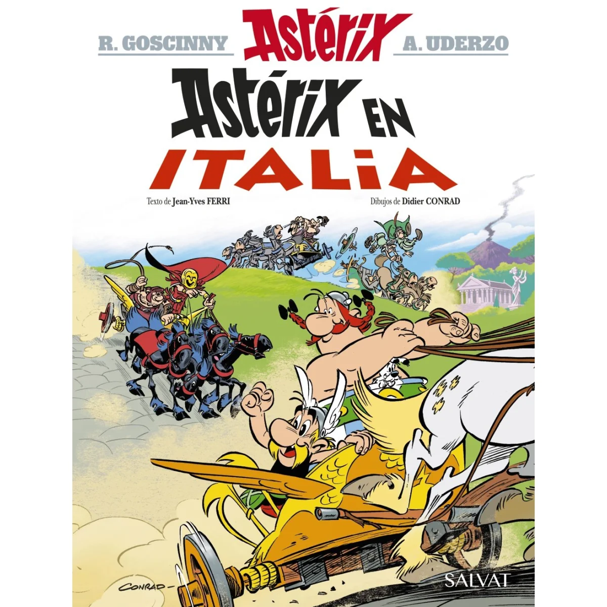 Astérix en Italia, Astérix, Salvat