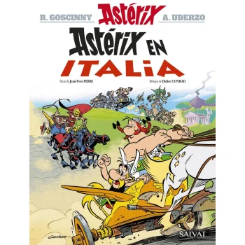 Astérix en Italia, Astérix, Salvat