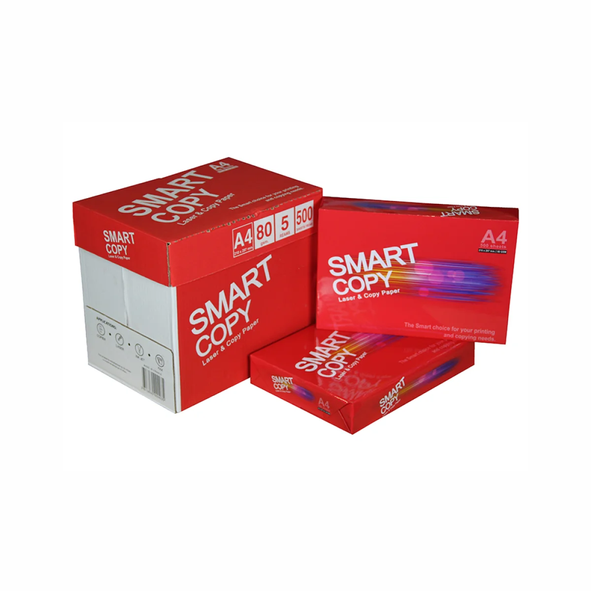 Paper Din A4 80g Smart Copy -resma-