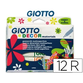 Retoladors Decormaterials Giotto 453400 -p 12-