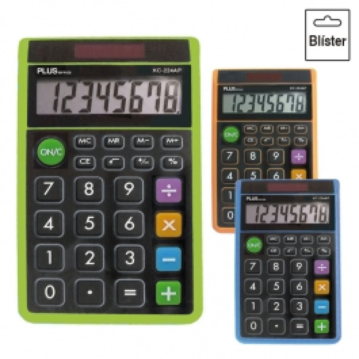 Calculadora 8 digits Plus SS-165 taronja 220569