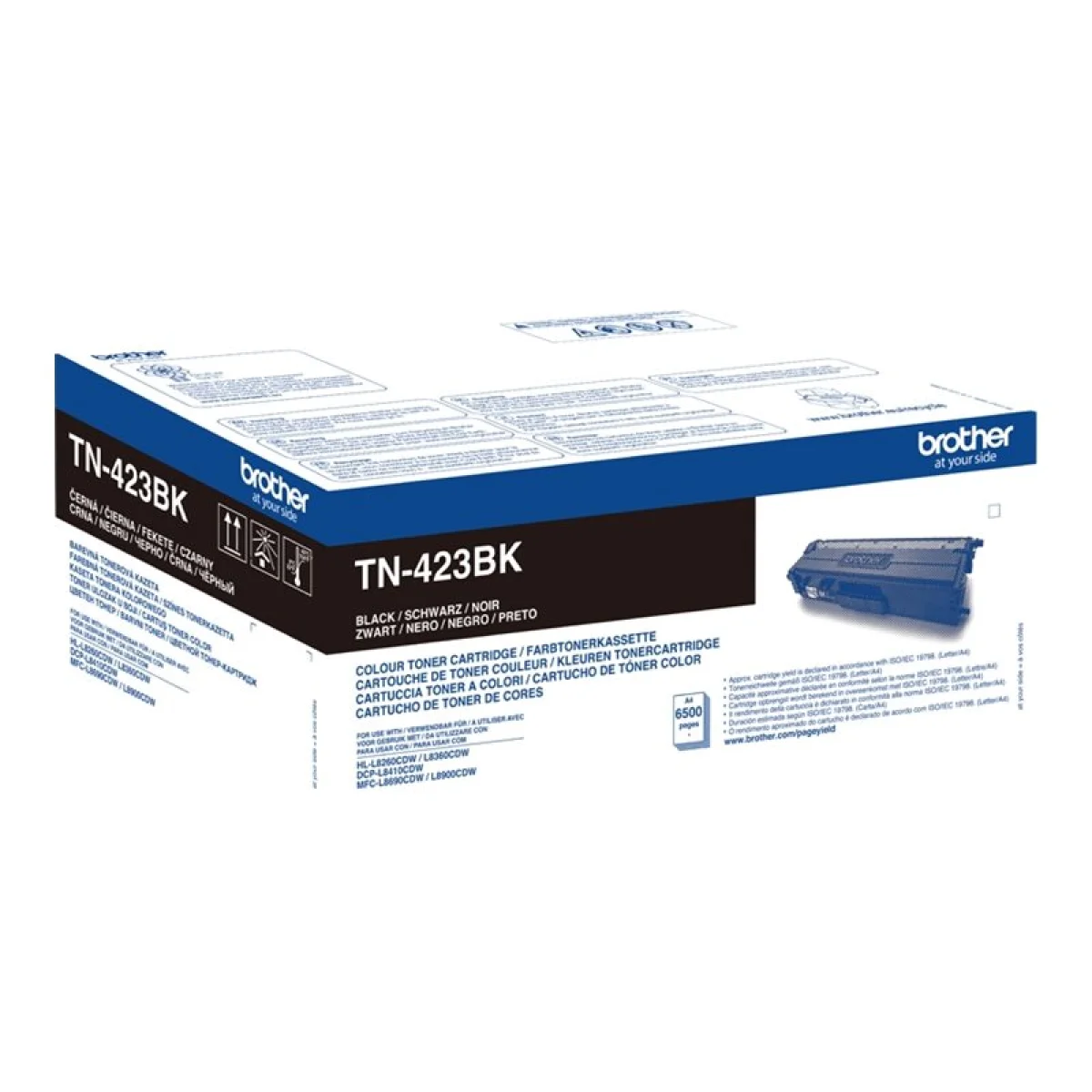 Toner original Brother TN-423BK negre