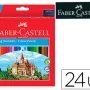 Llapis de colors assortits Faber Castell Castillo caixa-p 24-