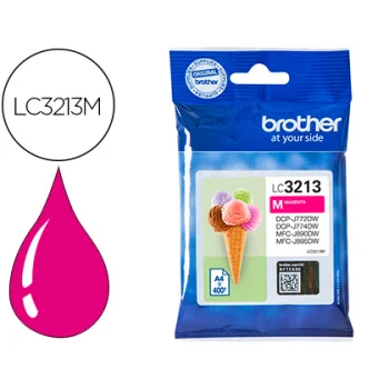 Cartutx tinta original Brother LC-3213M magenta