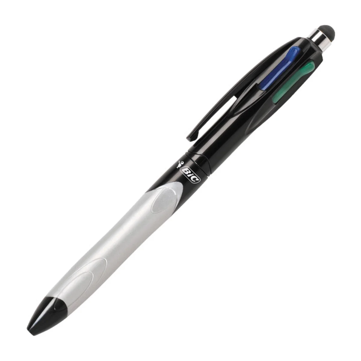 Bolígraf 4 colors Blau, Negre, Vermell, Verd Bic Stylus