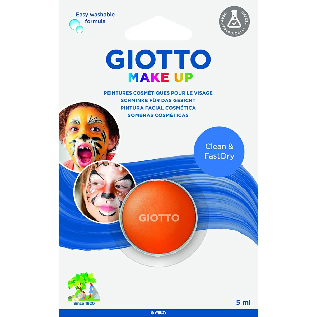 Maquillatge pastilla 5ml taronja Giotto Make up