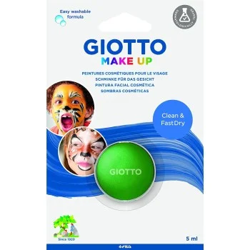 Maquillatge pastilla 5ml verd Giotto Make up