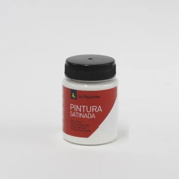 Pintura satinada blanc 75ml La Pajarita