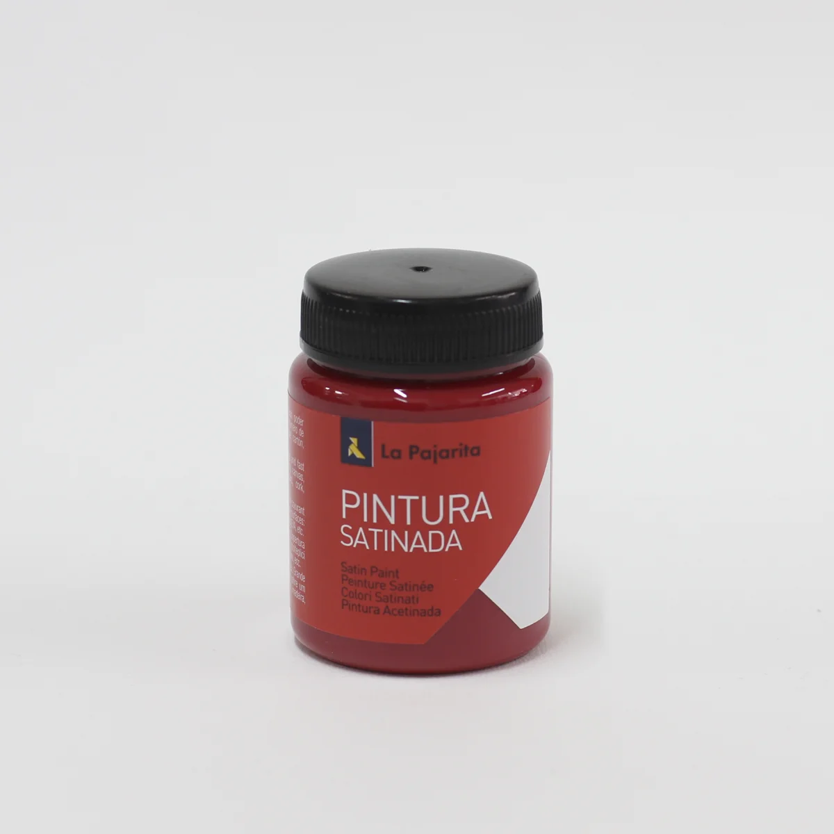 Pintura satinada carmin 75ml La Pajarita 111216