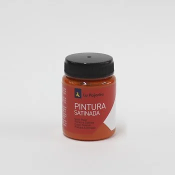 Pintura satinada taronja 75ml La Pajarita