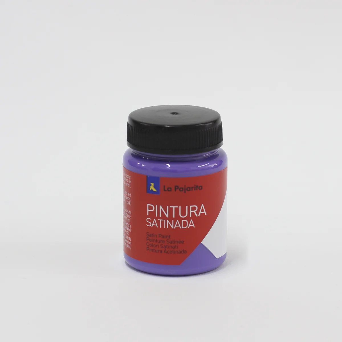 Pintura satinada violeta 75ml La Pajarita