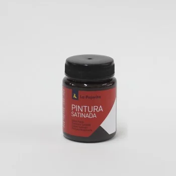 Pintura satinada marró 75ml La Pajarita
