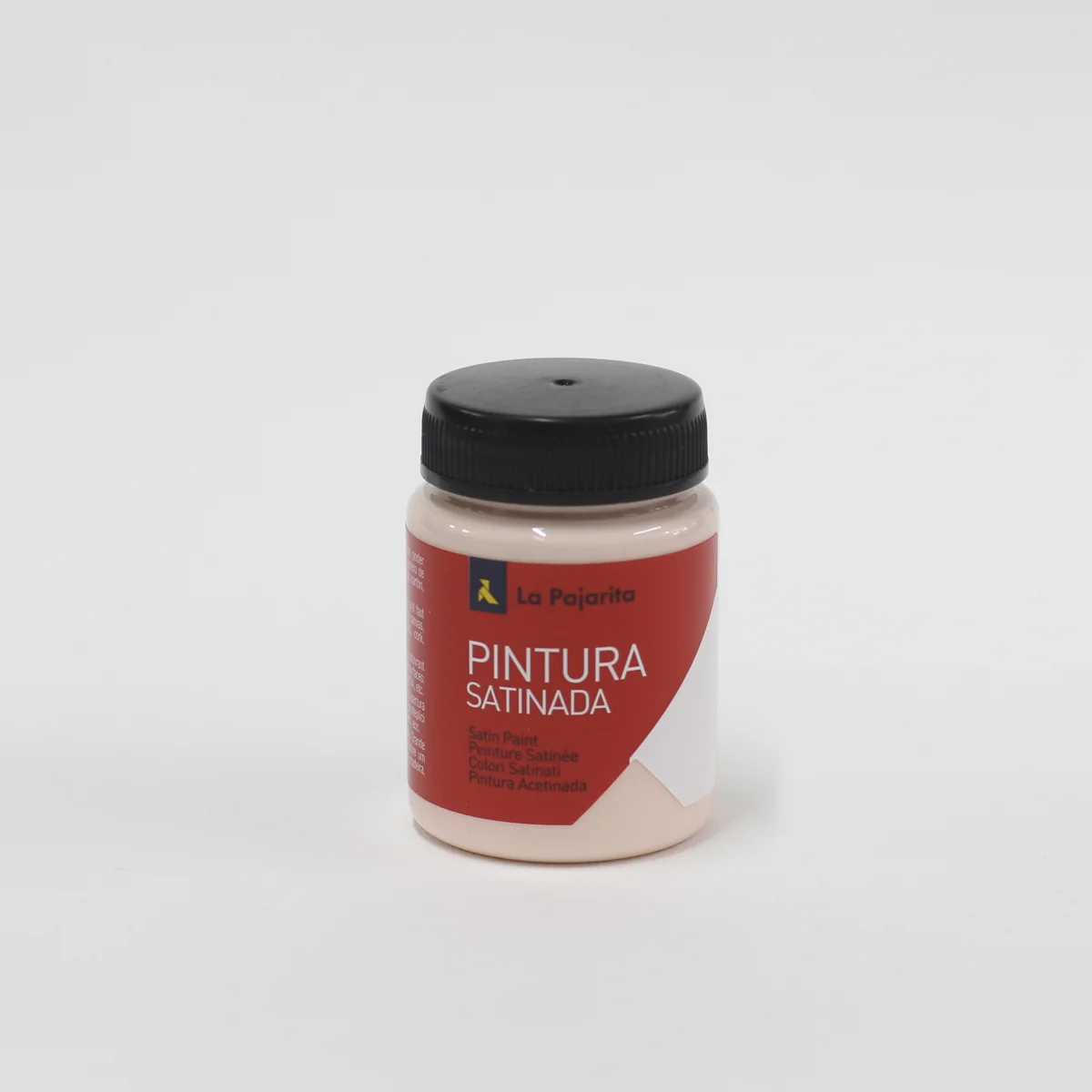 Pintura satinada rosa 75ml La Pajarita