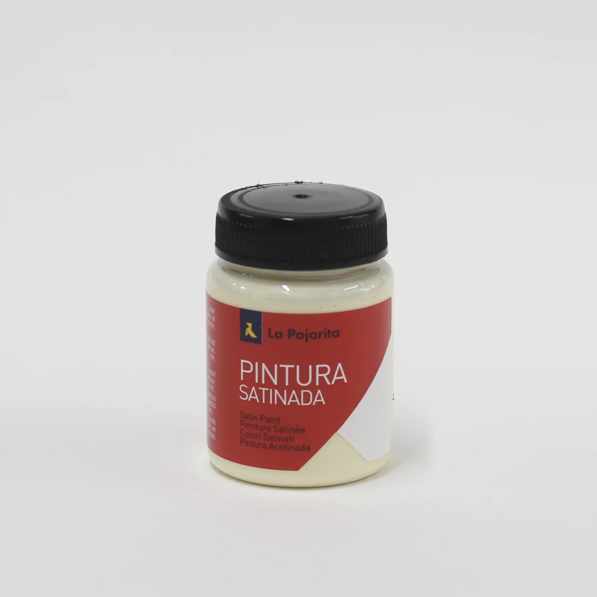 Pintura satinada marfil 75ml La Pajarita