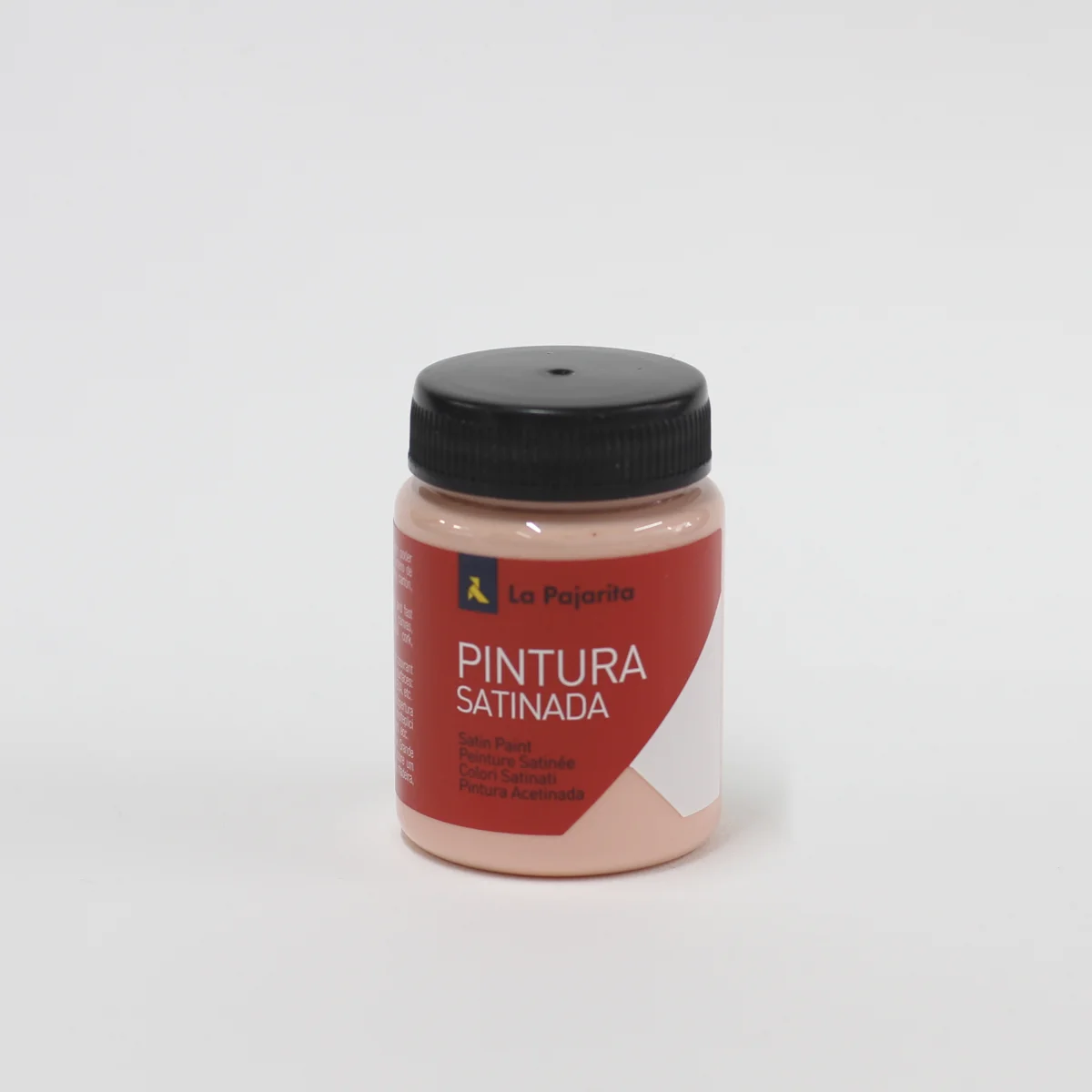 Pintura satinada rosa mitg 75ml La Pajarita