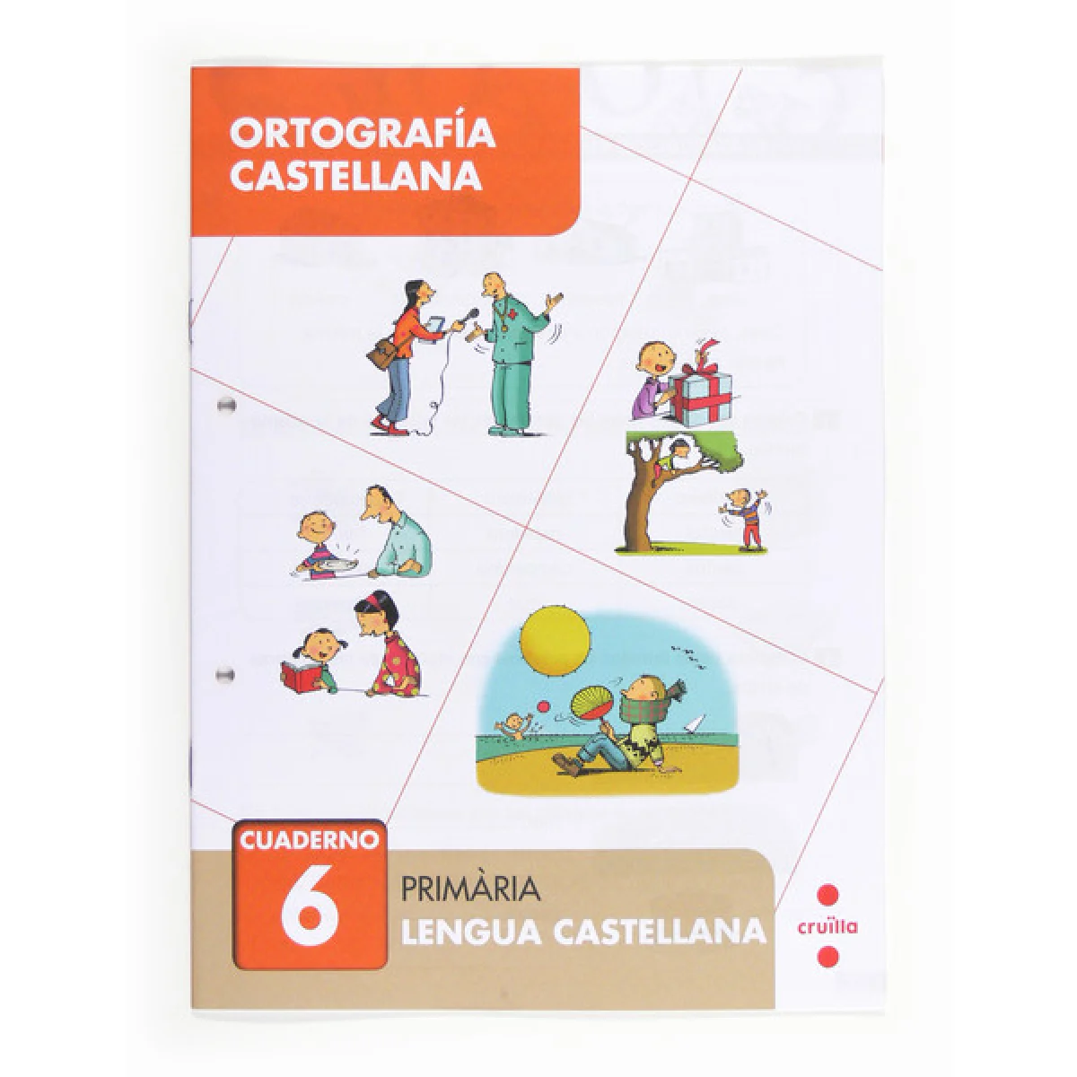 Ortografía castellana 6, primària, Cruïlla