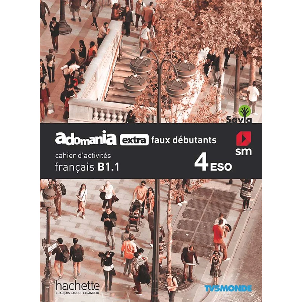 Adomania extra faux débutants 4 ESO, cahier d'activités, SM-Hachette
