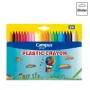 Barres plàstic colors Campus 630776 -estoig 24-
