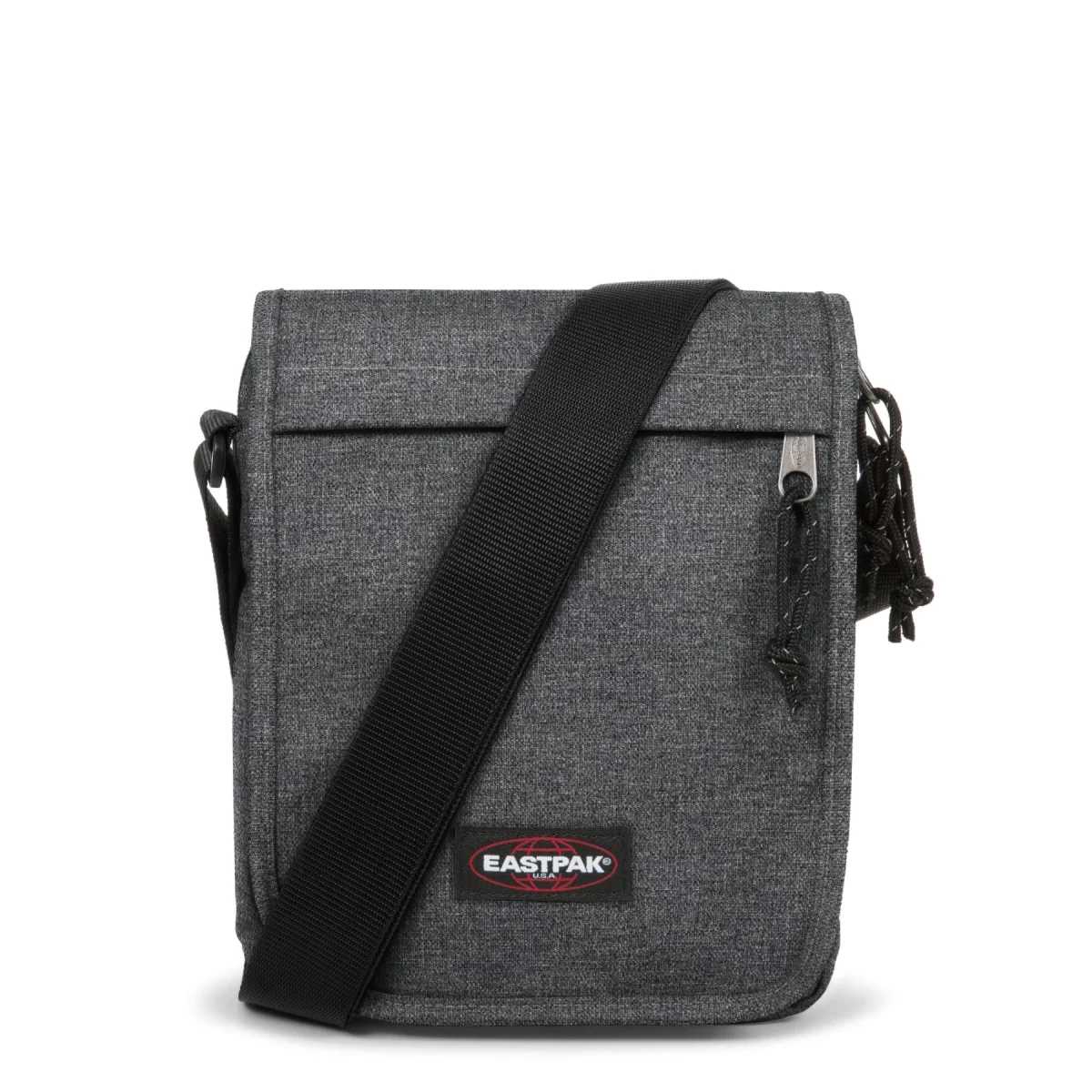Bandolera 23x18x4,5 gris fosc Black Denim Eastpak Flex