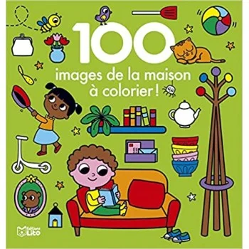 100 images de la maison à colorier, Lito