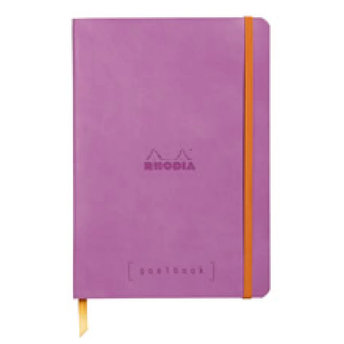 Llibreta encolada lila 120 fulls A5 5x5 Rhodia Goalbook