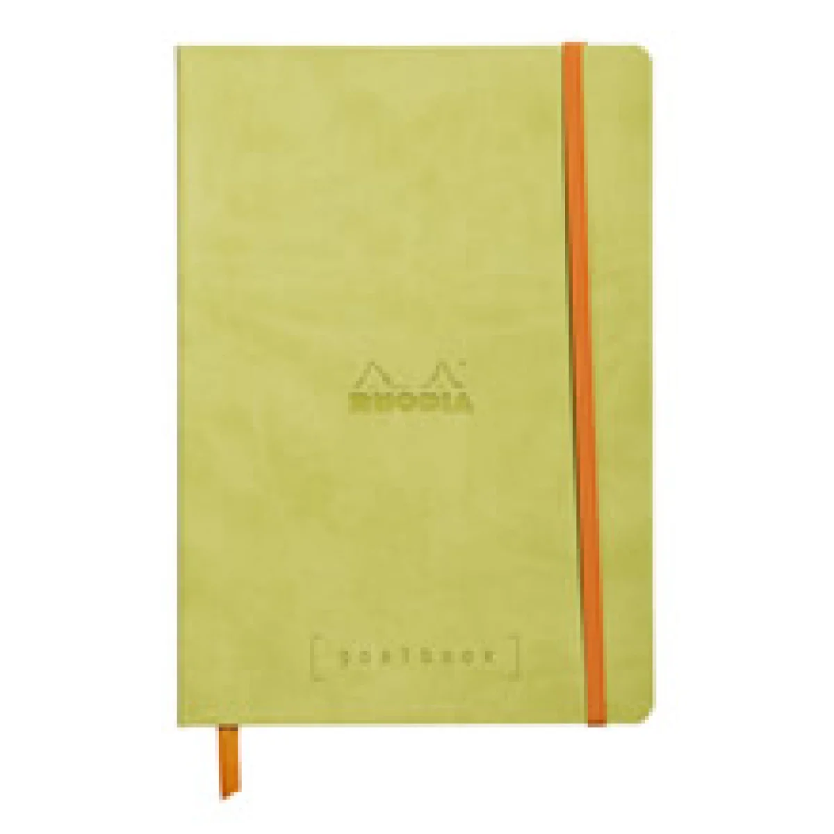 Llibreta encolada verd anís 120 fulls A5 punts Rhodia Goalbook