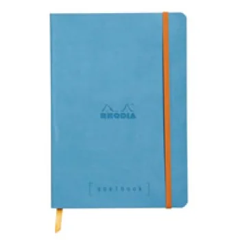 Llibreta encolada turquesa 120 fulls A5 punts Rhodia Goalbook